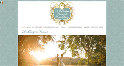 Desktop Screenshot of dreamfrenchwedding.com